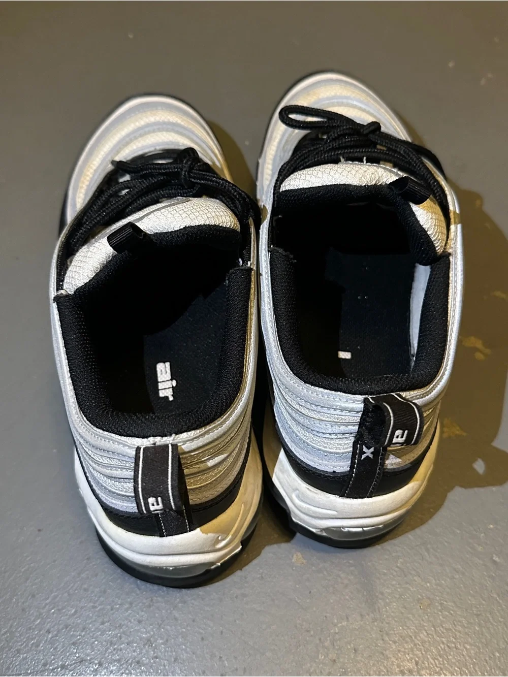 Nike Men’s Air Max 97 - Black, White & Silver